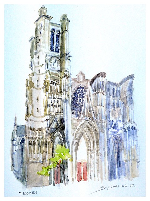 Troyes - Grand Est - France - la cathédrale St.Pierre et St.Paul