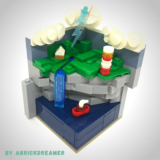 LEGO Microscale Storm HABITAT