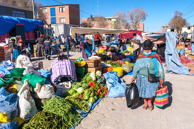 Bolivien UYUNI - FERIA DEL JUEVES