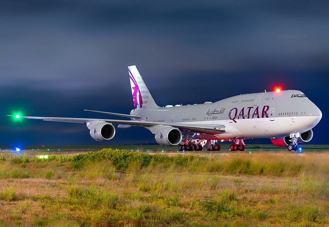 Boeing 747-8 Qatar Amiri Flight A7-HHE