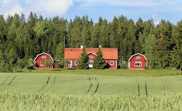 Idyll, lantligt boende, Sörmland, 2011-06-23