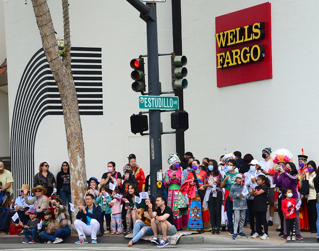 Diversity of Viewers, 150th and Cherry Parade, San Leandro, California
