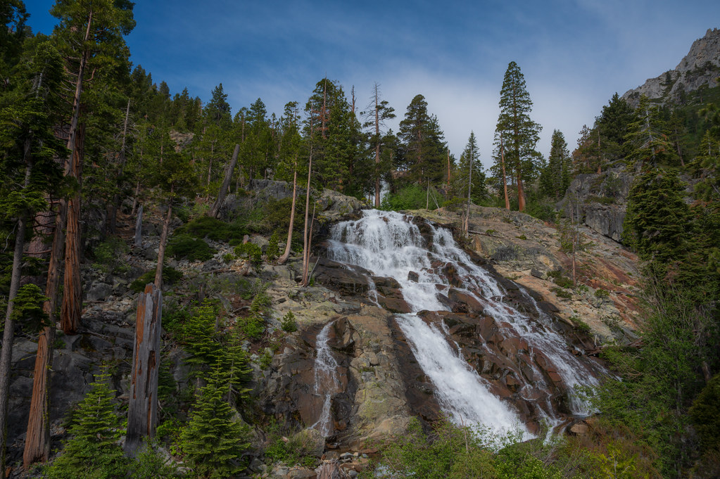 Lower Eagle Falls. Emerald Bay State Park.