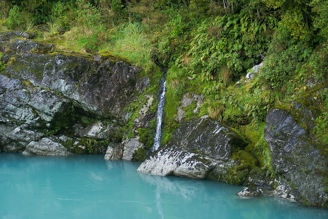 Small Hokitika River Waterfall lll