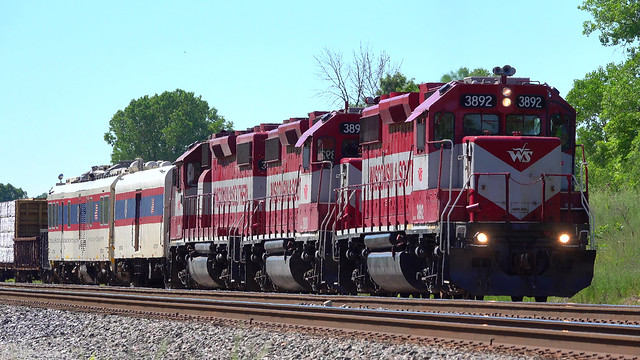 FRA Inspection Train at Ackerville Yard