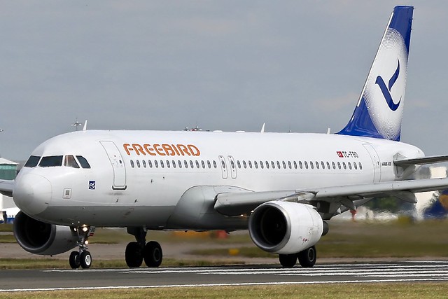 TC-FBO FREEBIRD AIRLINES AIRBUS A320-214