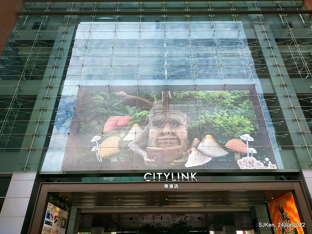 Citylink Nangang department store business art exhibition & posters, Taipei, Taiwan, SJKen, Jun 24, 2022.