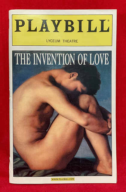 “Playbill,” March 24, 2001, opening night for Tom Stoppard’s play “The Invention of Love” at the Lyceum Theatre in New York City.