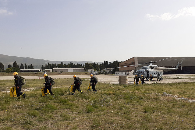 Pripadnici 395. Eskadrile transportnih helikoptera proveli vježbu u Divuljama