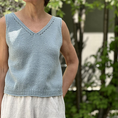 The Twofer Tank by Heidi Kirrmaier is listed at 25% off until the end of the day Monday, June 27, 2022!