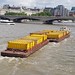 Transporting containers on the Thames