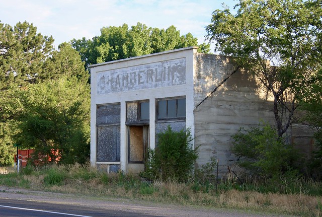 Old Building in Roscoe, Nebraska\