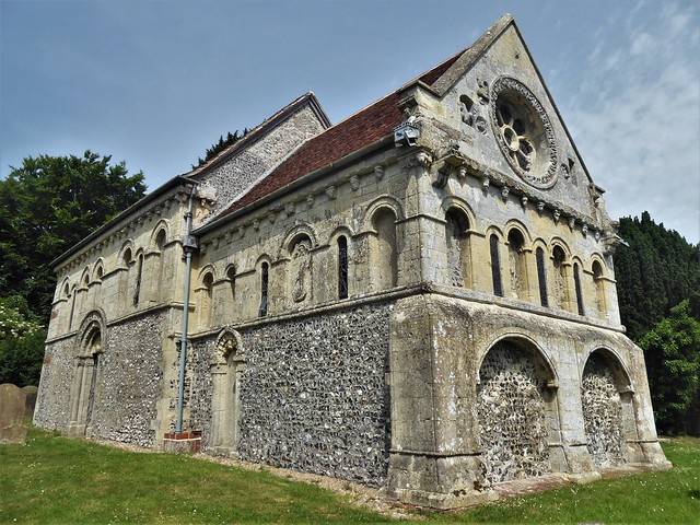 St Nicholas' Romanesque Church, Barfrestone, Kent