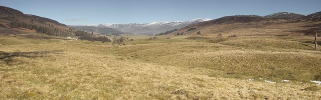 Glen Clova Panorama Angus Scotland