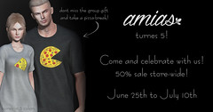 Welcome To Amias Anniversary Sale!