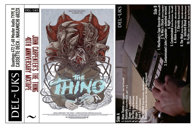 John Carpenter’s The Thing - 40th Anniversary Mixtape J-Card