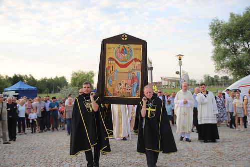Peregrynacja Ikony Świętej Rodziny w Sanktuarium św. Jana Pawła II w Krakowie 25.06.2022 r.