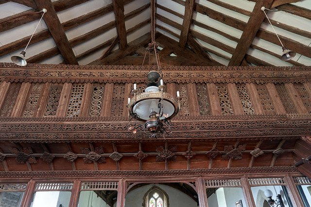 Llanegryn Ss Mary and Egryn – Medieval Rood Screen and Loft