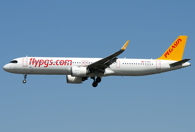 TC-RBG Pegasus Airlines Airbus A321-251NX 