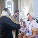 26 июня 2022, Крещение младенца Серафима (третий ребёнок в семье)