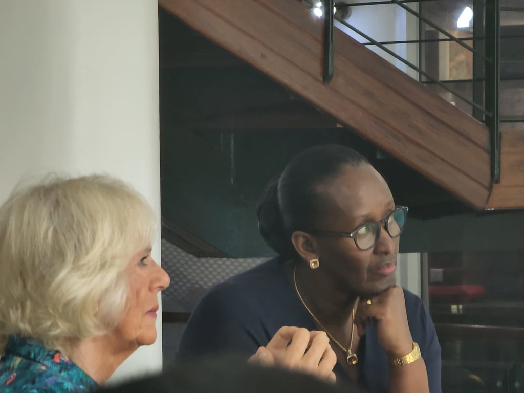 Her Excellency First Lady and Her Royal Highness the Duchess of Cornwall visit the Kigali Public Library | Kigali, 23 June 2022