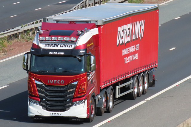 Derek Linch, Iveco S Way (F20DLH) On The A1M Southbound 21/6/22