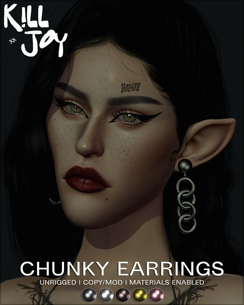 KILLJOY Chunky Earrings @ Hongdae