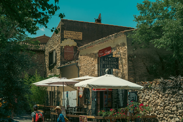 Beer Garden in Provence Style