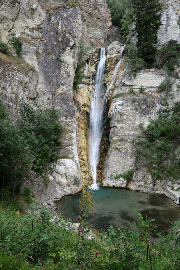 Wasserfall Turtmann ( waterfall cascade chute cascata ) de… | Flickr