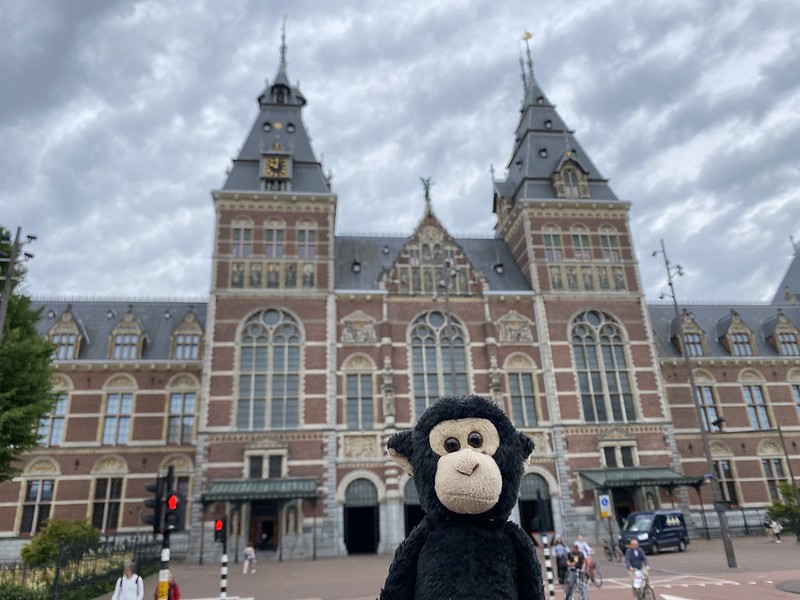 Monkey at the Rijksmuseum