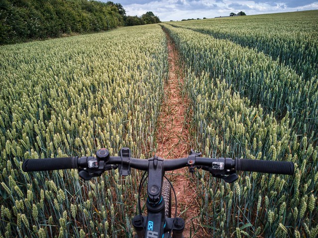 Tractor track path