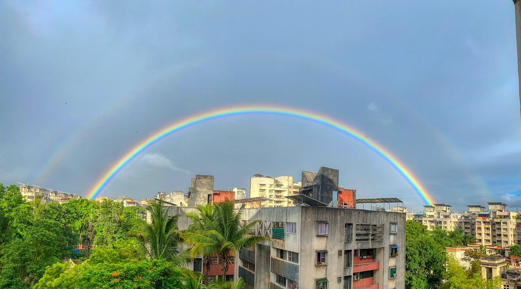 Rainbow over Pune Sky - June 2022