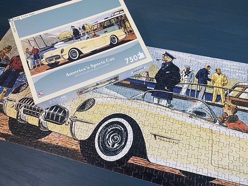 New York Puzzle Co - Americas Sports Car