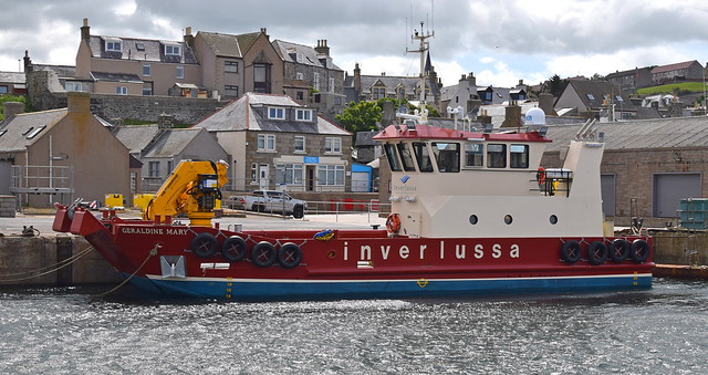 New build Geraldine Mary recently launched at Macduff Shipyard.