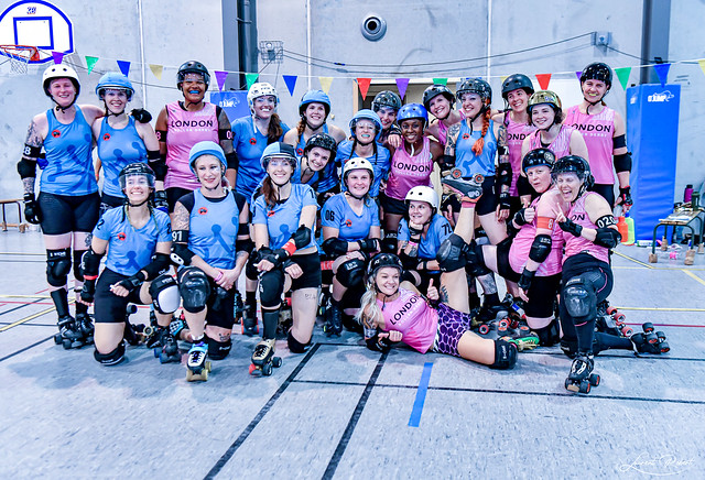 Roller Derby - French Connection - Toulouse - London Roller Derby & 