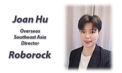 Joan Hu is the Overseas Southeast Asia Director at Roborock.