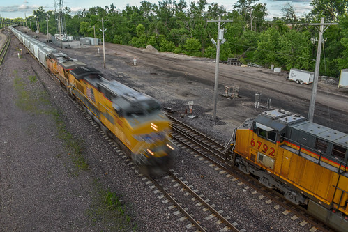 AC44 Meet | UP 7143 heads westbound with CMQBT9 09 (frac san… | Flickr