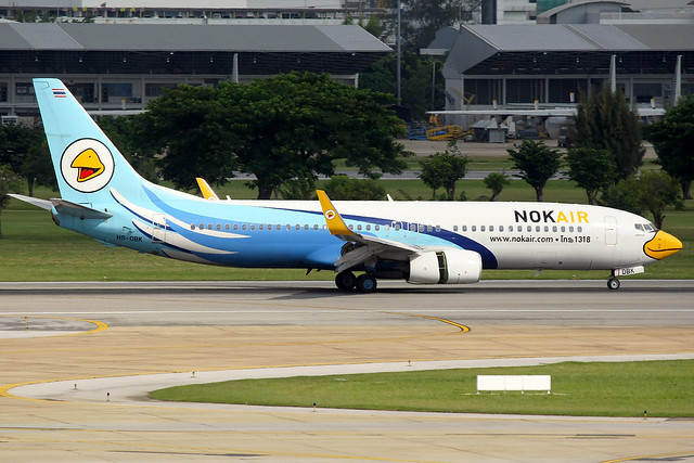 Nok Air | Boeing 737-800 | HS-DBK | Bangkok Don Muang