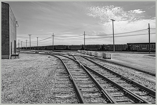 Burlington Northern Santa Fe Rail Yard