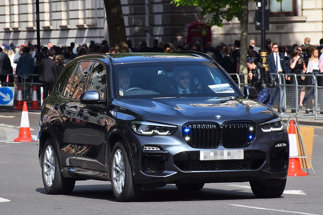 Unmarked Royalty and Specialist Protection BMW X5