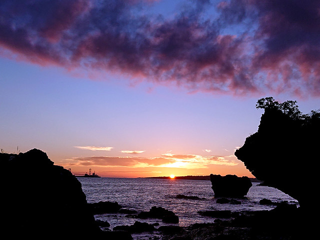 Summer sunset : Okinawa, Japan