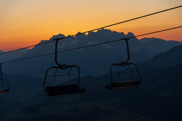 Austrian Alp Sunset