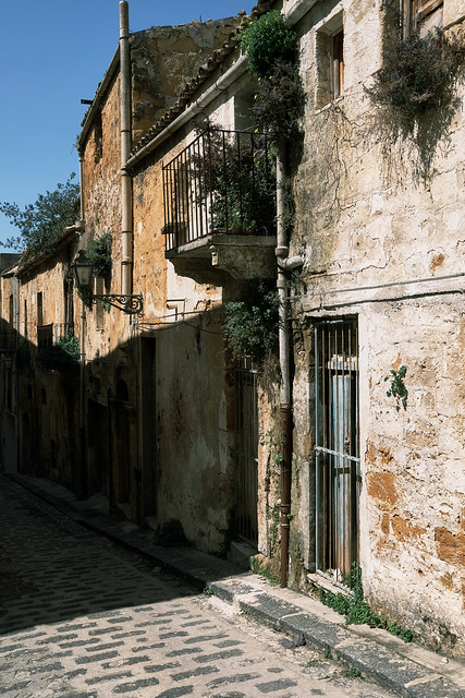 Le vecchie case - Sambuca di Sicilia, Sicilia, Italia