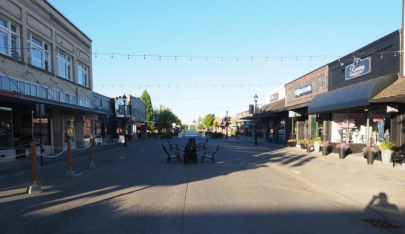 Cole Street, Enumclaw: Closed every weekend at the moment.