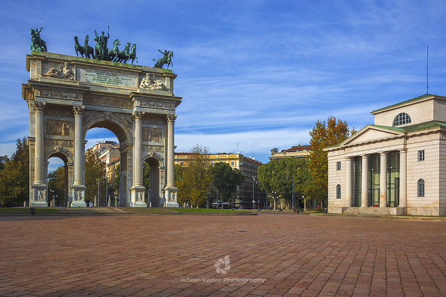 Arco della Pace,  Milano, Italia