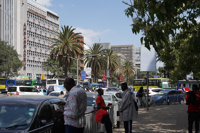 Nairobi: Moi Avenue (Hilton Park)