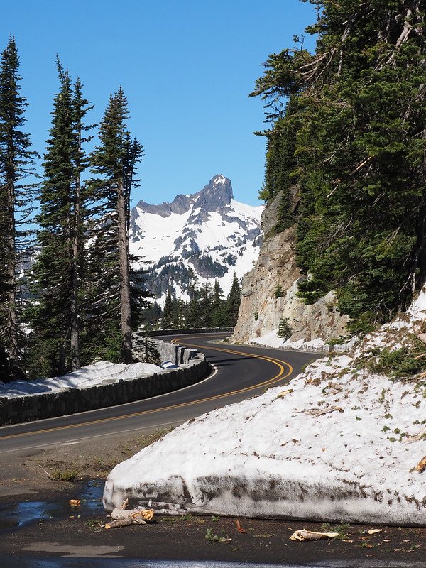 Washington State Route 410 Below Governors Peak