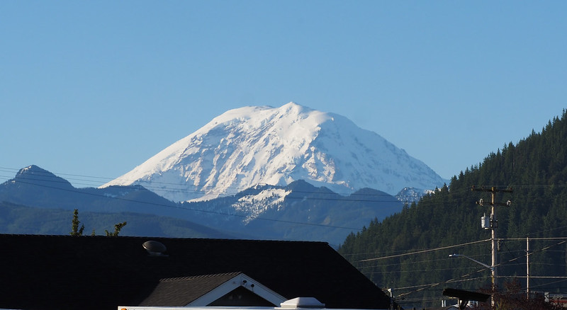 Mount Rainier from Enumclaw