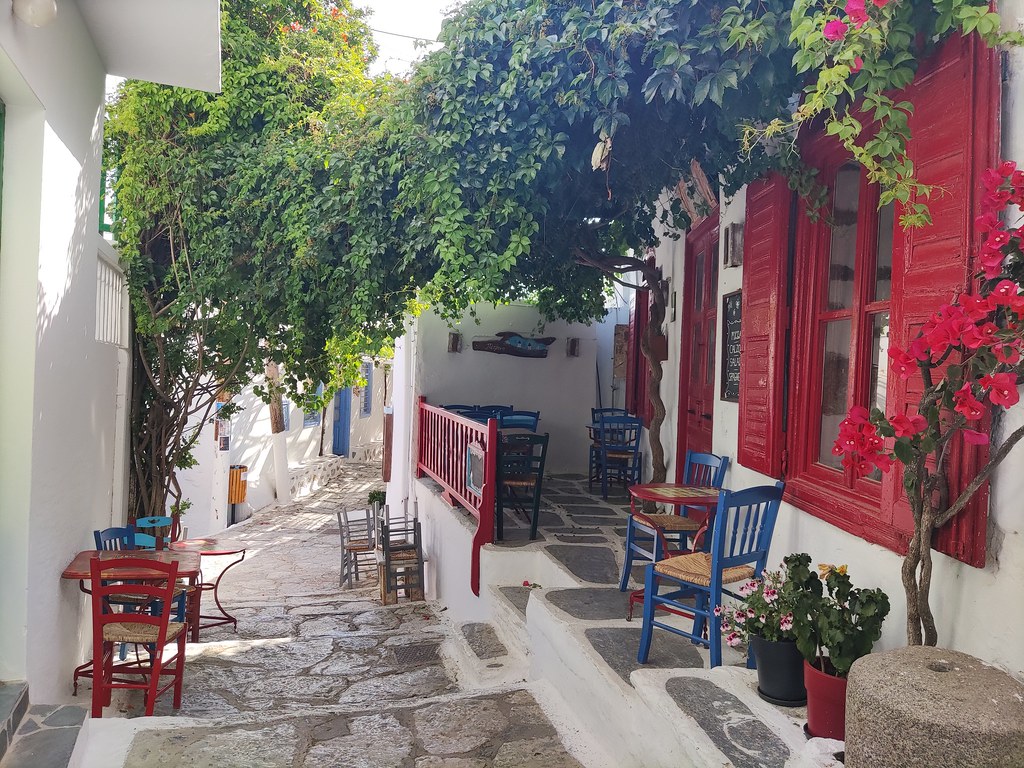 Chora, Amorgos island, Greece