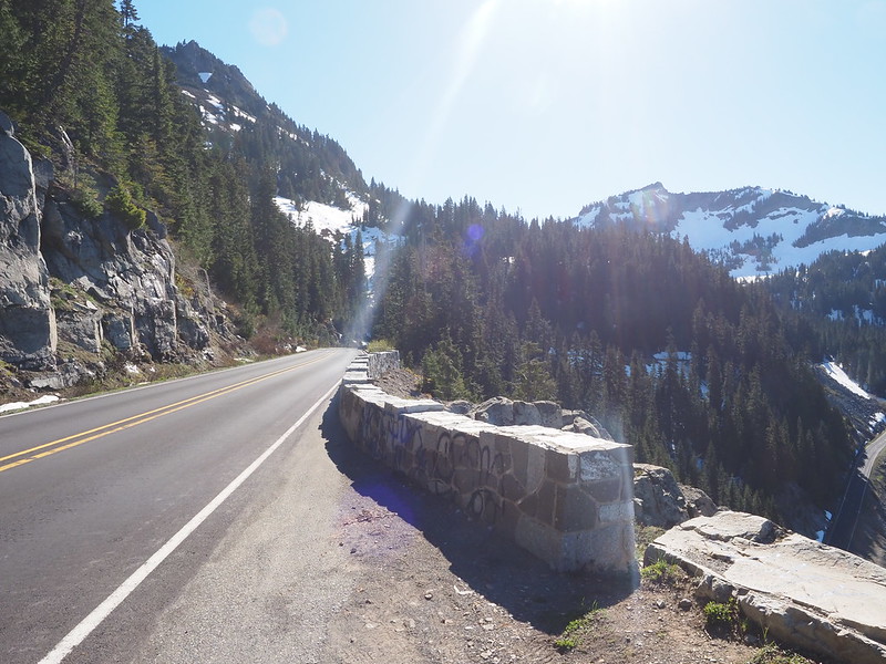 Washington State Route 410's Ascent of Yakima Peak